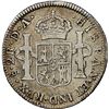 Image 2 : Santiago, Chile, bust 2 reales, Charles IV, 1799 DA, NGC Fine details / obv scratched.