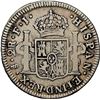 Image 2 : Santiago, Chile, bust 2 reales, Ferdinand VII, 1813 FJ, NGC VG 10.