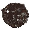 Image 1 : Bogota, Colombia, cob 1/4 real, Philip IV, no assayer (1649-65), castle with tilted doorway / ball-t