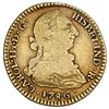 Image 1 : Popayan, Colombia, gold bust 2 escudos, Charles III, 1786 SF.