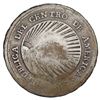 Image 2 : Costa Rica, 2 reales, "lion" countermark (Type VI, 1849-57) on a Costa Rica (Central American Republ
