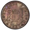 Image 1 : Mexico City, Mexico, pillar 8 reales, Charles III, 1771 FM, PCGS XF detail / repaired.