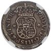 Image 2 : Mexico City, Mexico, pillar 1/2 real, Ferdinand VI, 1752 M, NGC XF 45.