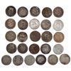 Image 2 : Lot of 26 pillar 1/2R (all Mexico City, Mexico, Philip V through Charles III, except for two Lima, P