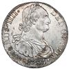 Image 1 : Mexico City, Mexico, bust 8 reales, Charles IV, 1791 FM.