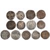 Image 1 : Lot of thirteen Spanish 1R, Ferdinand-Isabel, various mints and assayers.