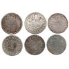 Image 1 : Lot of six Spanish 2R "pistareens," Philip V, Ferdinand VI, and Charles III, various mints and dates