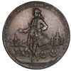 Image 1 : Great Britain, copper alloy Admiral Vernon medal, 1741, Vernon and town and ships / Cartagena, ex-Ad