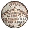 Image 2 : Guatemala, small silver medal, 1894, dedication of Columbus statue (400th anniversary of discovery o