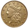 Image 1 : USA (Philadelphia Mint), gold $5 classic Liberty head, 1836, ANACS VF 30 details / ex-jewelry.