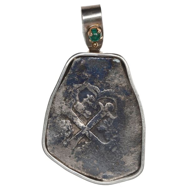 Mexico City, Mexico, cob 4 reales, Philip V, assayer not visible (ca. 1730), ex-Rooswijk (1739), mou