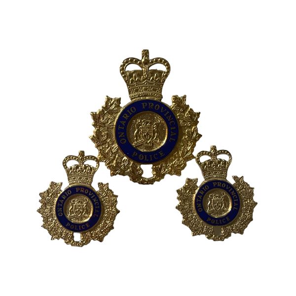 Ontario Provincial Police Badge Set