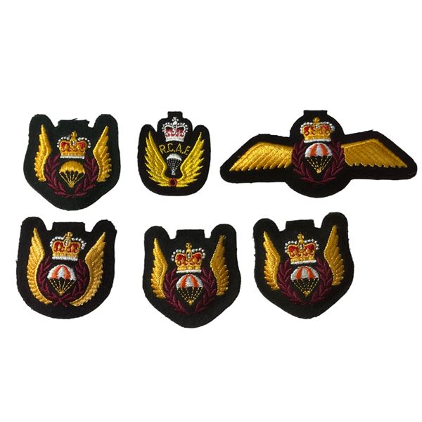 Lot of 6 RCAF Para Rescue Wings