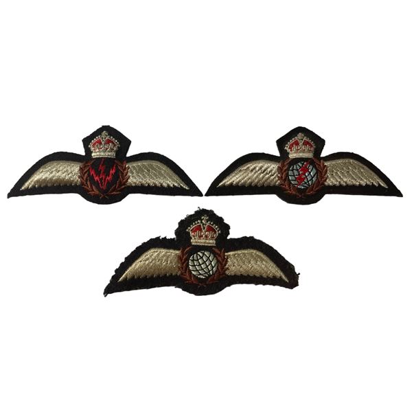 Lot of 3 RCAF Full Size Wings