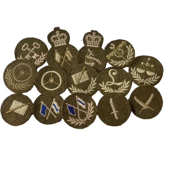 Canadian Army Trade Badges