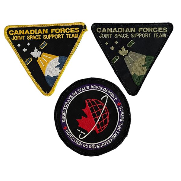 Canadian Joint Space Support Team Patches