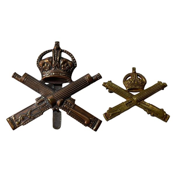 Lot of Two, Canadian Machine Gun Corps Badges