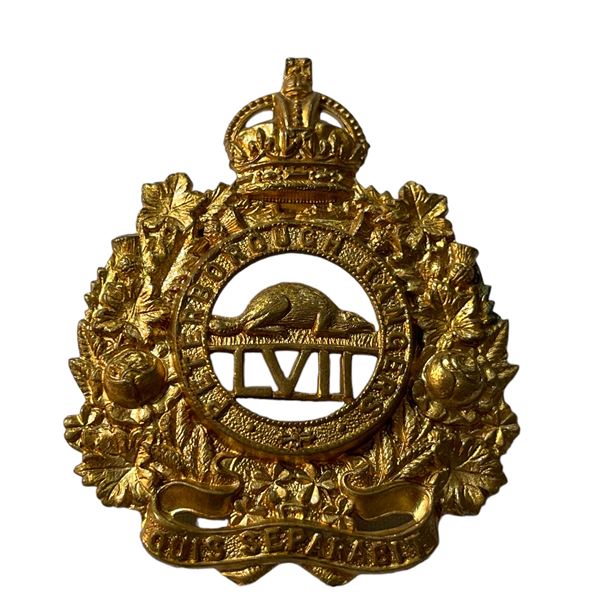 Pre WW1, 57th Peterborough Rangers Cap Badge