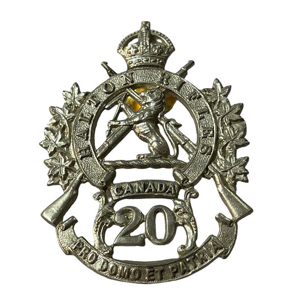 Pre WW1 20th Halton Rifles Cap Badge