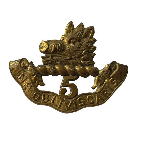 Pre WW1, 5th Regiment Royal Scots of Canada Cap Badge