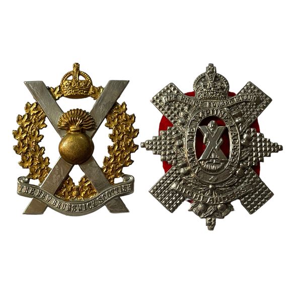 Lot of Highland Regiment Badge Lot