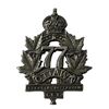 Image 1 : WW1 CEF 77th Battalion OFFICERS Collar Badge