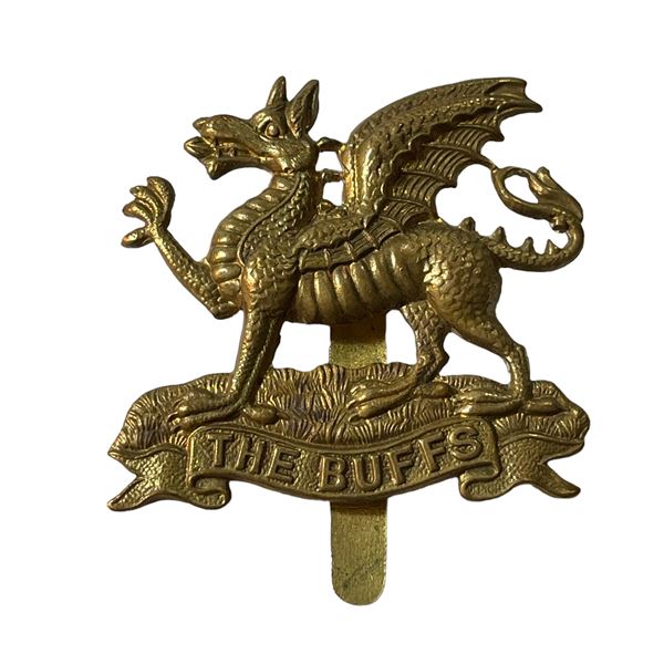 WW1 CEF 198th Battalion Canadian Buffs Cap  Badge