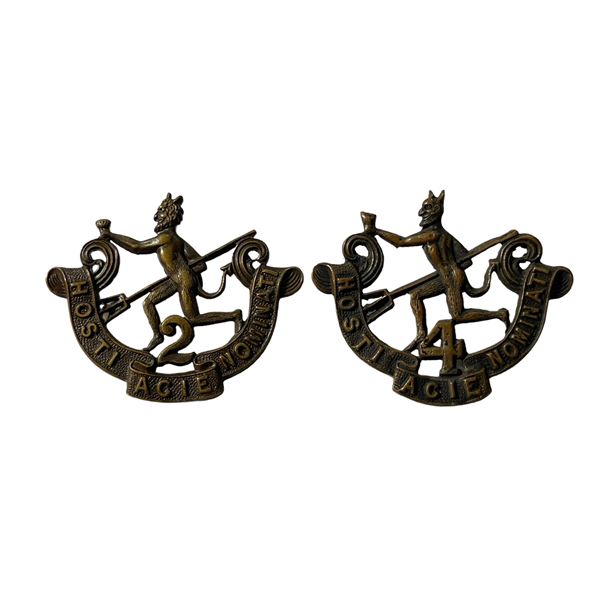 WW1 CEF 90th & 190th Cap Badge Lot