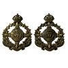 Image 1 : WW1 CEF 57th Battalion Cap Badge Lot