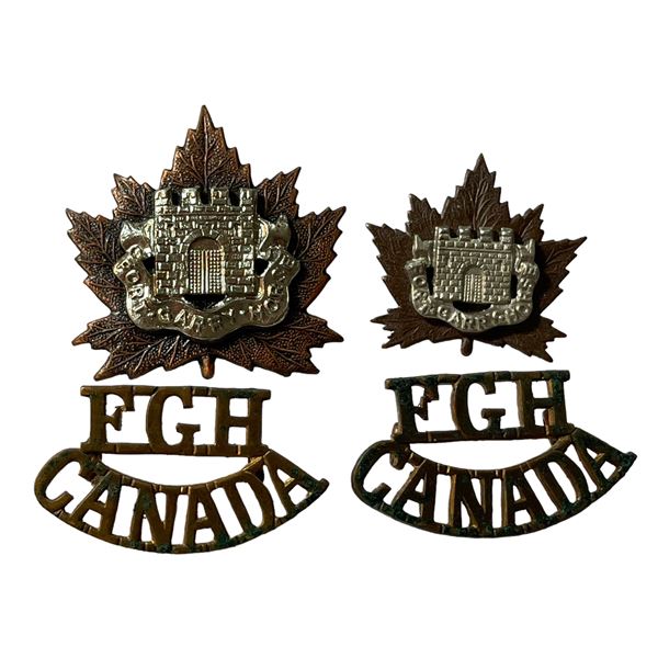 WW2era, Fort Garry Horse Badge Lot