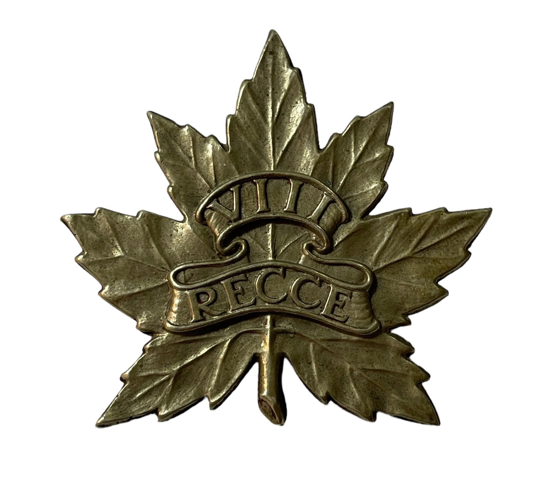 WW2 8th Recce Cap Badge