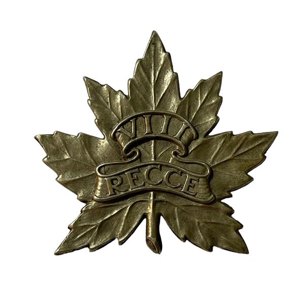 WW2 8th Recce Cap Badge
