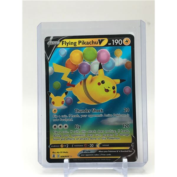 Flying Pikachu V 25th Anniversary Celebrations Pokemon Card flying-pikachu-v-25th-anniversary-celebrations-pokemon-card