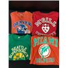 Image 1 : LOT OF 4 VINTAGE SPORTS TEES