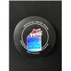 Image 2 : CONNOR BEDARD SIGNED WHL OFFICIAL HOCKEY PUCK (GCG HOLO)