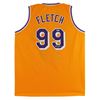 Image 1 : CHEVY CHASE SIGNED FLETCH BASKETBALL JERSEY (BECKETT COA)