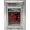 Image 2 : 2020 PANINI ENCASED ROOKIE DUAL SWATCH SIGNATURES RUBY 10/15 (BECKETT 9)