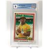 Image 1 : 1981 DONRUSS RICKEY HENDERSON NO. 119 (GCG 8)