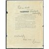 Image 1 : Thomas Edison Authentic Signed 8.5x11 1922 Letter Autographed (Beckett COA)