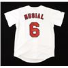 Image 1 : STAN MUSIAL SIGNED ST LOUIS CARDINALS BASEBALL JERSEY (MUSIAL COA)