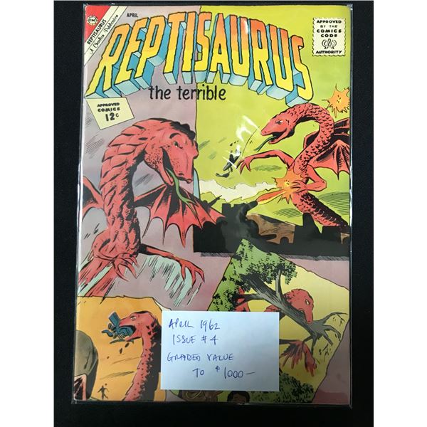 CHARLTON COMICS NO.4 REPTISAURUS