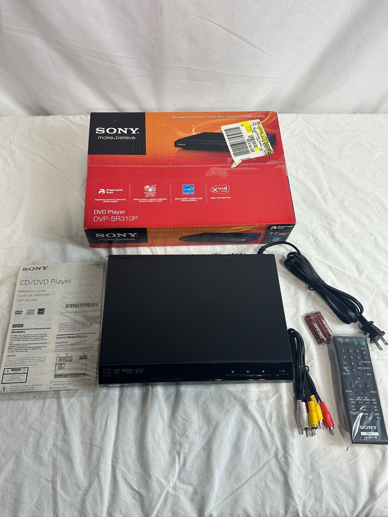 SONY CD/DVD Player - Sunrise Estate Services Ltd