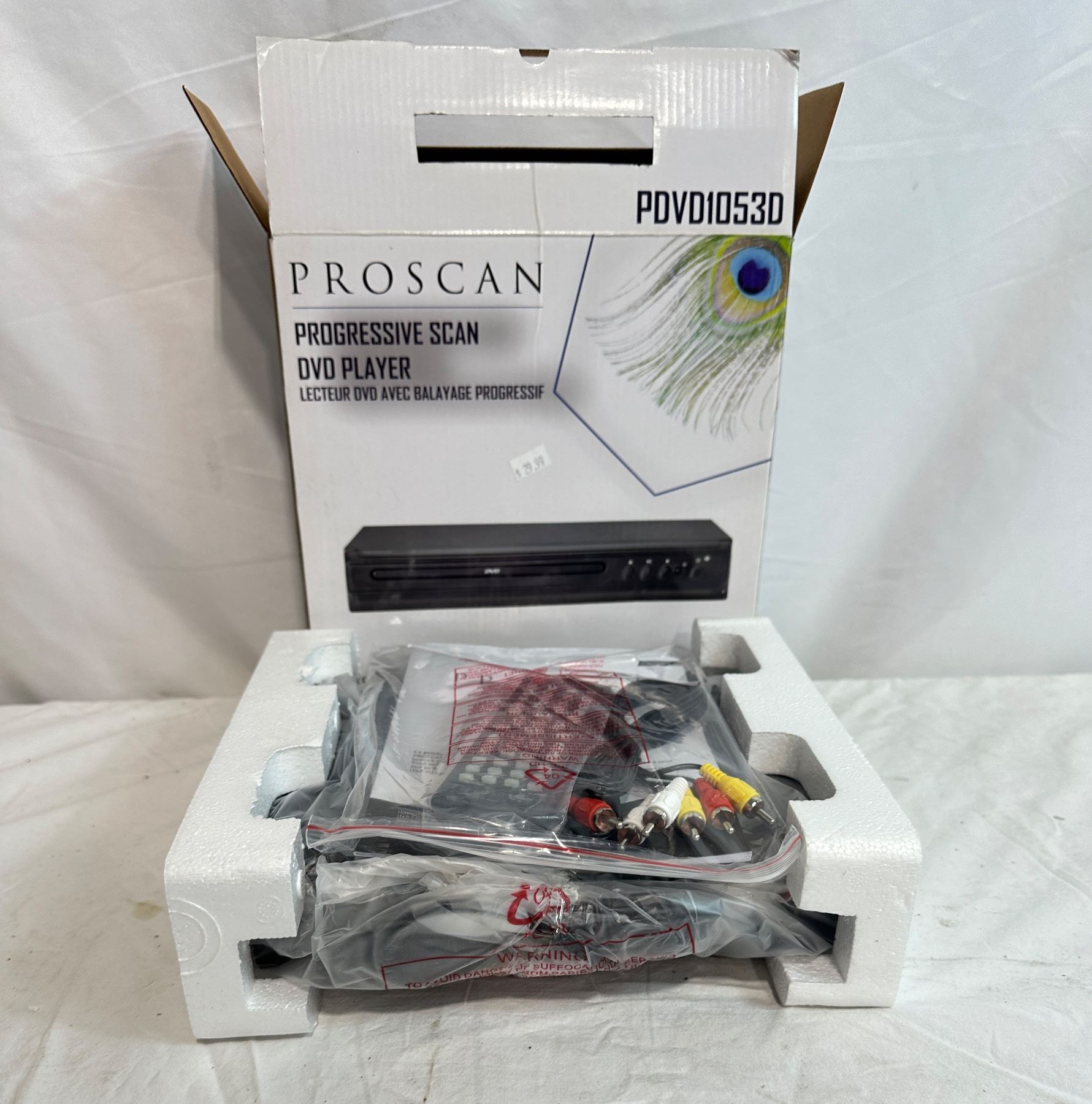 PROSCAN Progressive Scan DVD Player - Sunrise Estate Services Ltd