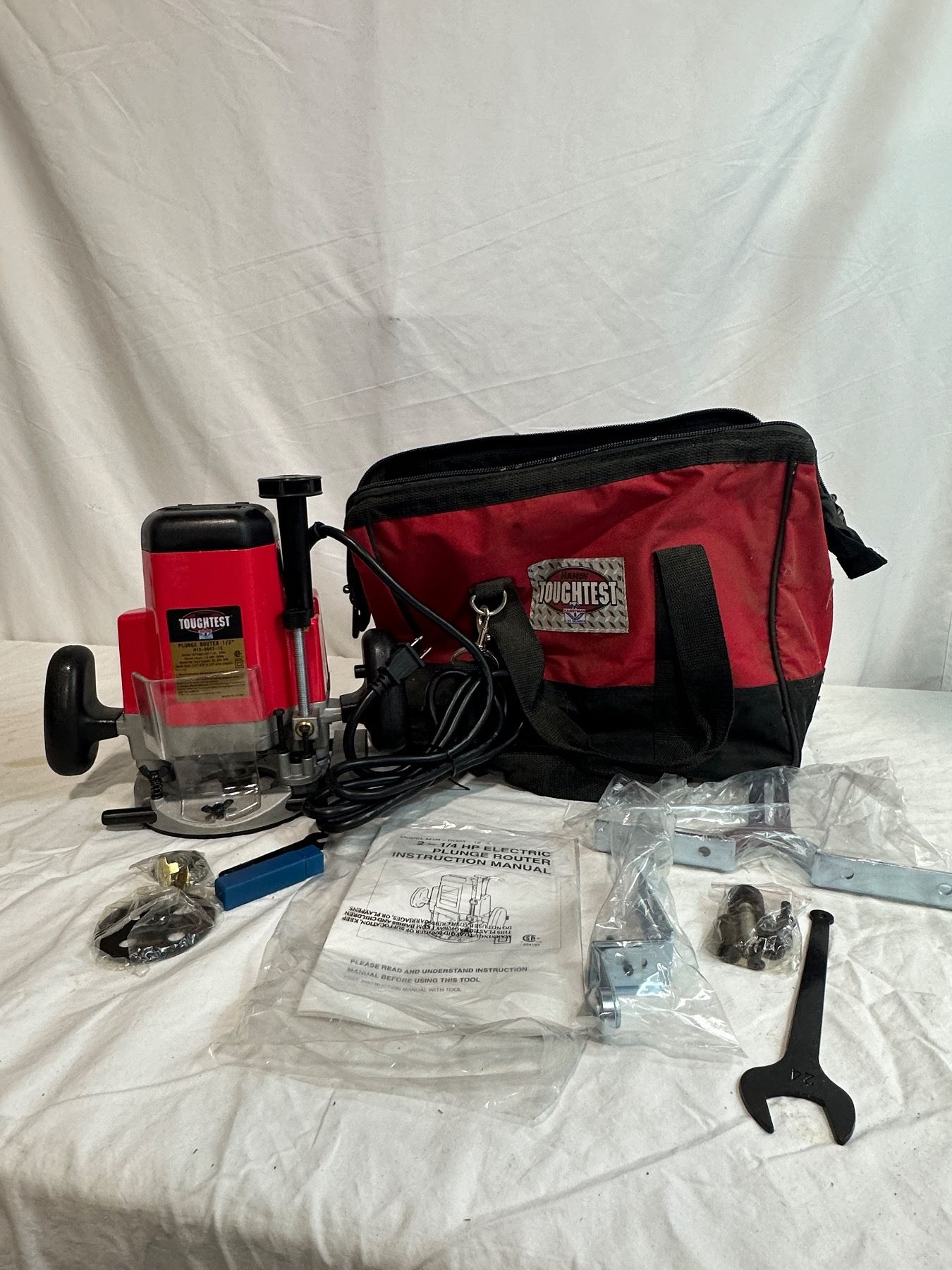 Tuff Router Handy Toughest 2 - 1/4 HP Electric Plunge Router - Sunrise Estate ...