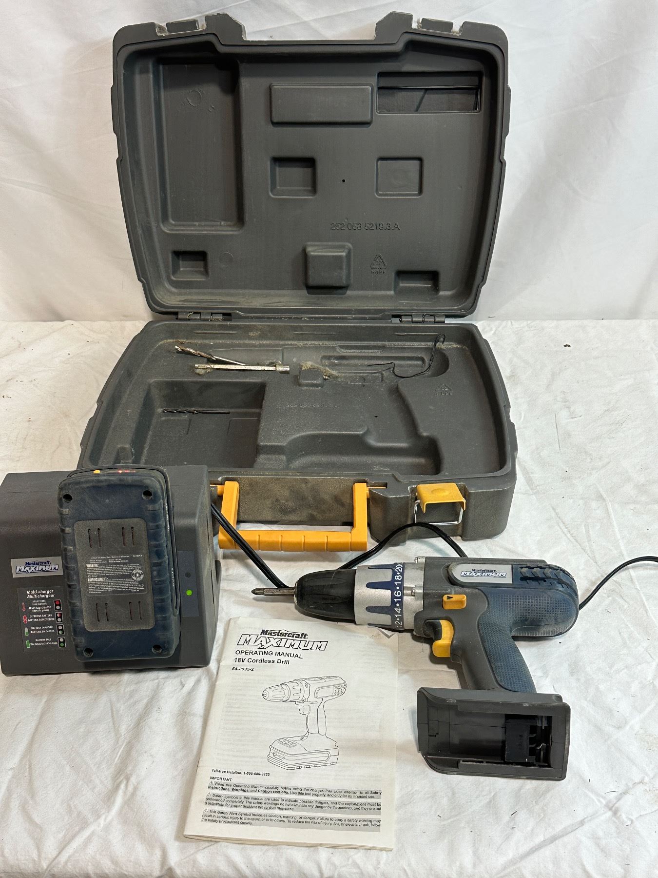 Mastercraft Maximum 18V Cordless Drill