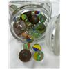 Image 2 : Jar of Assorted Marbles