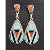 Image 1 : NAVAJO INDIAN EARRINGS