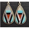 Image 2 : NAVAJO INDIAN EARRINGS