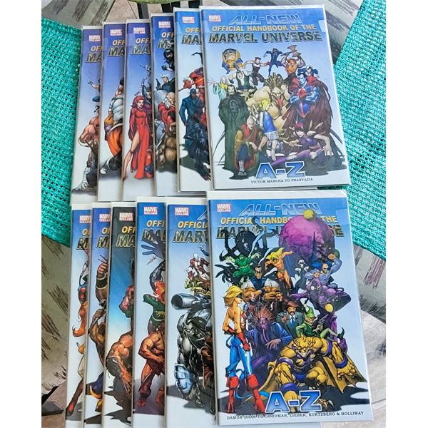 OFFICIAL HANDBOOK OF THE MARVEL UNIVERSE COMICS