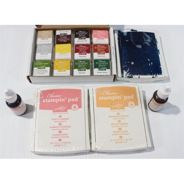 NEW + SEALED STAMPIN UP STAMP PADS 